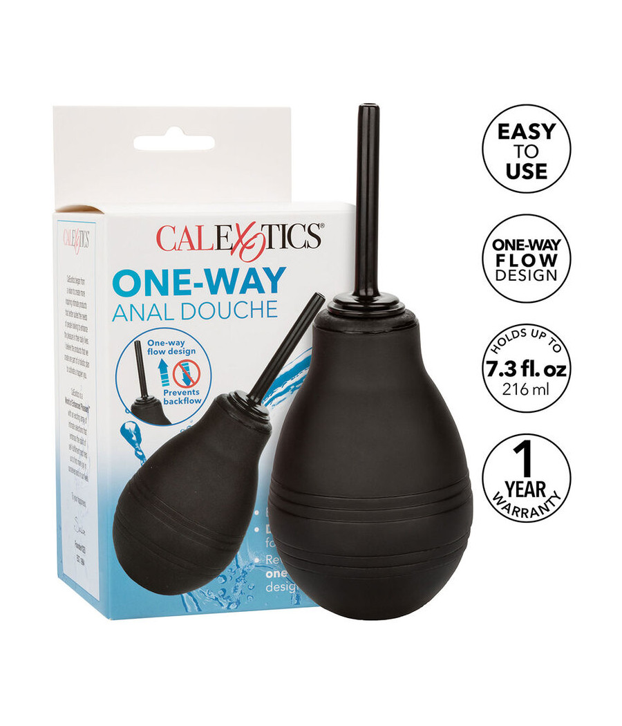CALEXOTICS - ONE WAY ANAL DOUCHE BLACK