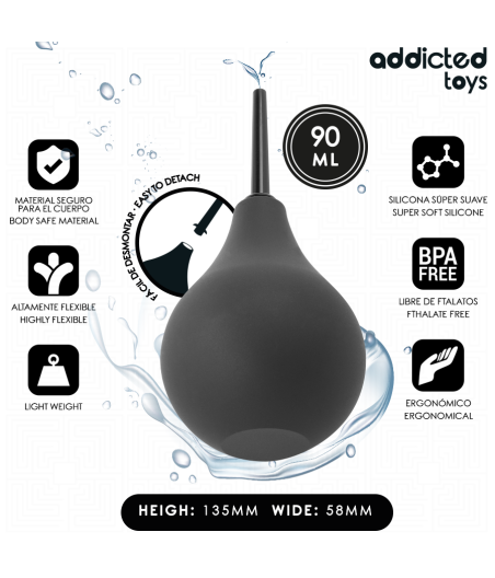 ADDICTED TOYS - NETTOYANT ANAL DE VOYAGE TAILLE S 90 ML