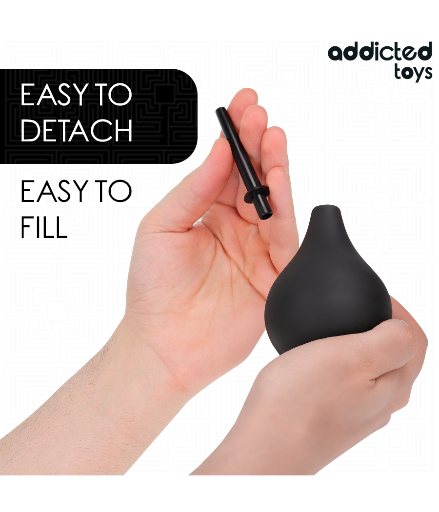 ADDICTED TOYS - LIMPADOR ANAL DE VIAGEM TAMANHO M 160 ML