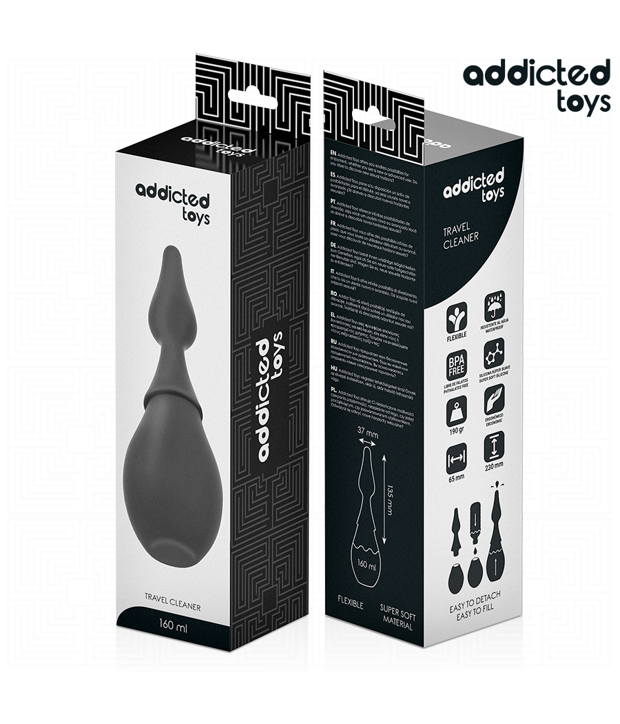 ADDICTED TOYS - TRAVEL CLEANER SILICONE MODEL 1