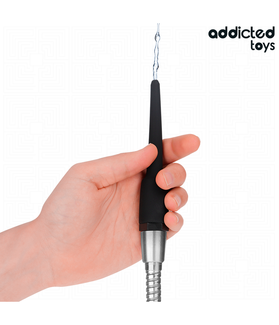 ADDICTED TOYS - LIMPADOR ANAL COM ADAPTADOR UNIVERSAL MODELO 1