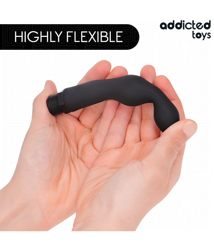 ADDICTED TOYS - PULITORE ANALE CON ADATTATORE UNIVERSALE MODELLO 3