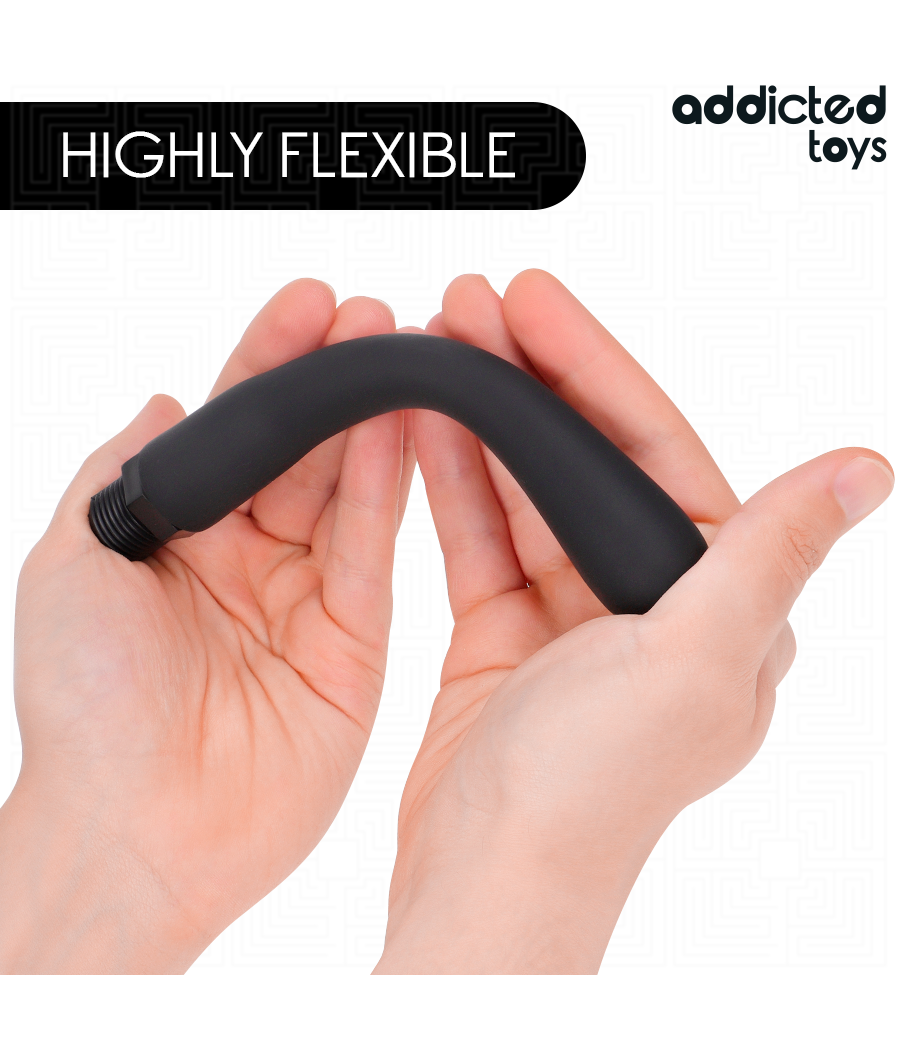 ADDICTED TOYS - LIMPIADOR ANAL CON ADAPTADOR UNIVERSAL MODELO 4