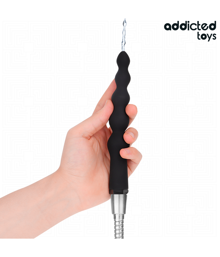 ADDICTED TOYS - LIMPADOR ANAL COM ADAPTADOR UNIVERSAL MODELO 5