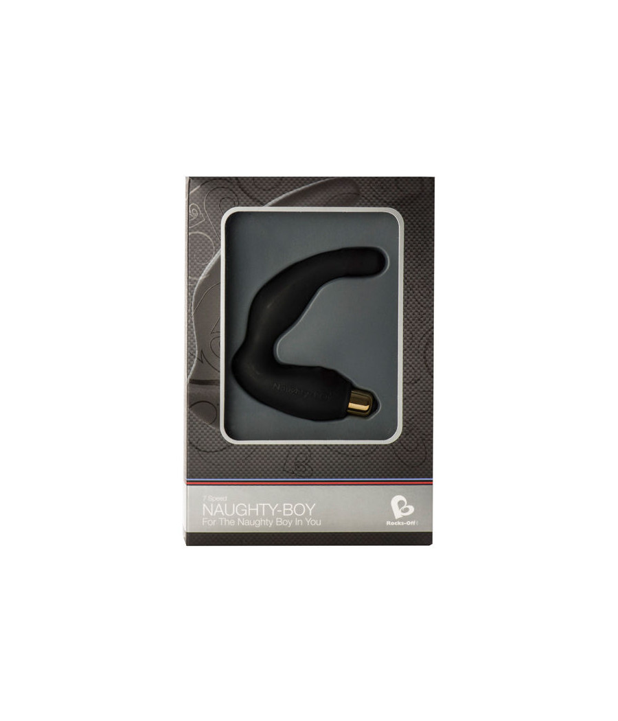 ROCKS-OFF - NAUGHTY-BOY MNNLICHES G-SPOT-MASSAGER 7 V SCHWARZ