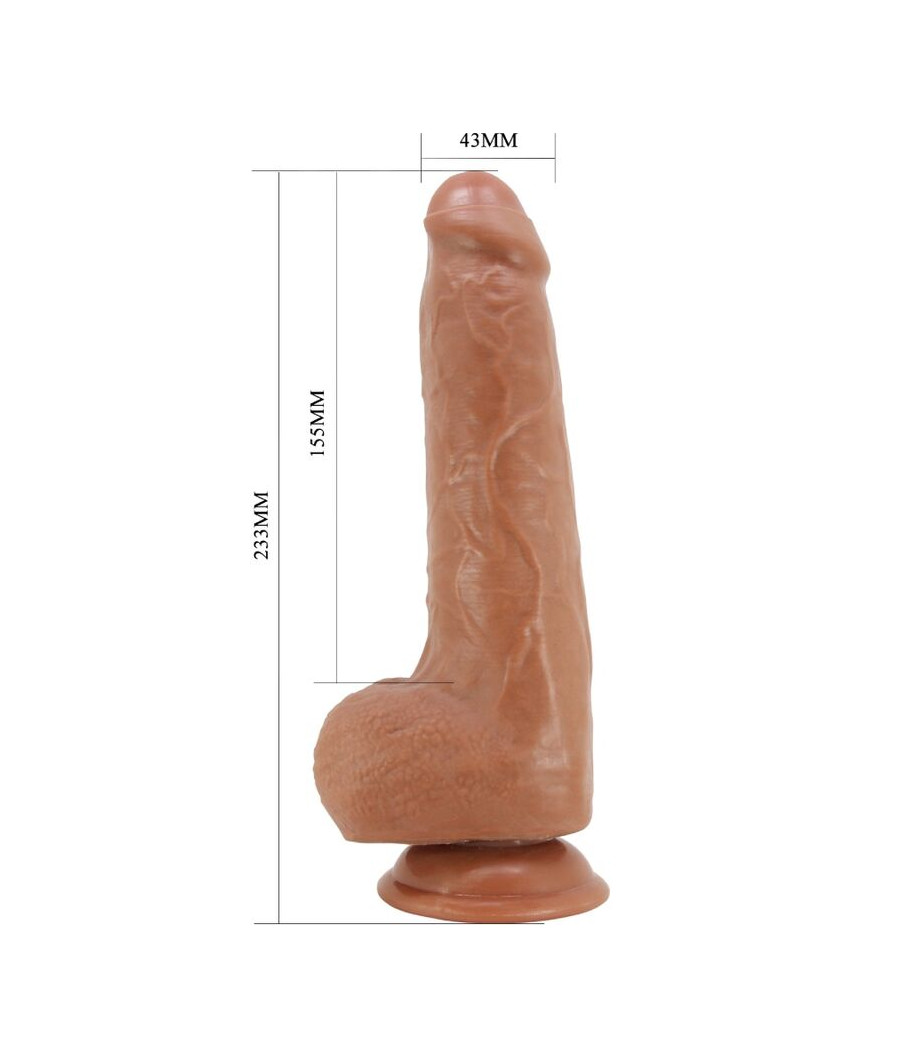 PRETTY LOVE - DRACO DILDO REALISTA 23 CM MODELO 2 CARNE
