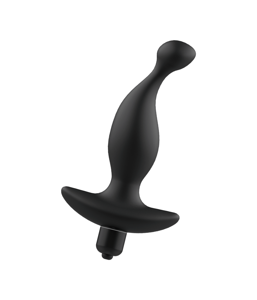 ADDICTED TOYS - MASAJEADOR ANAL CON VIBRACIÓN NEGRO MODELO 1