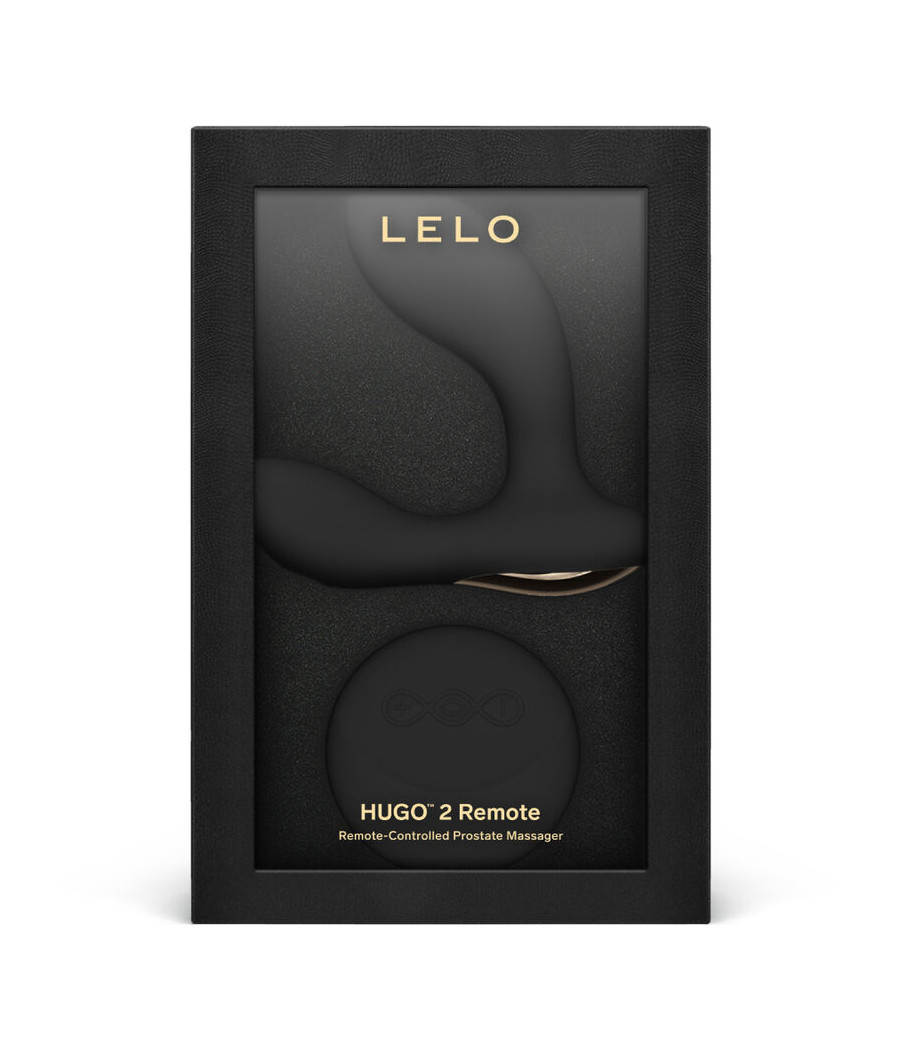 LELO - HUGO 2 PROSTATE MASSAGER REMOTE CONTROL BLACK
