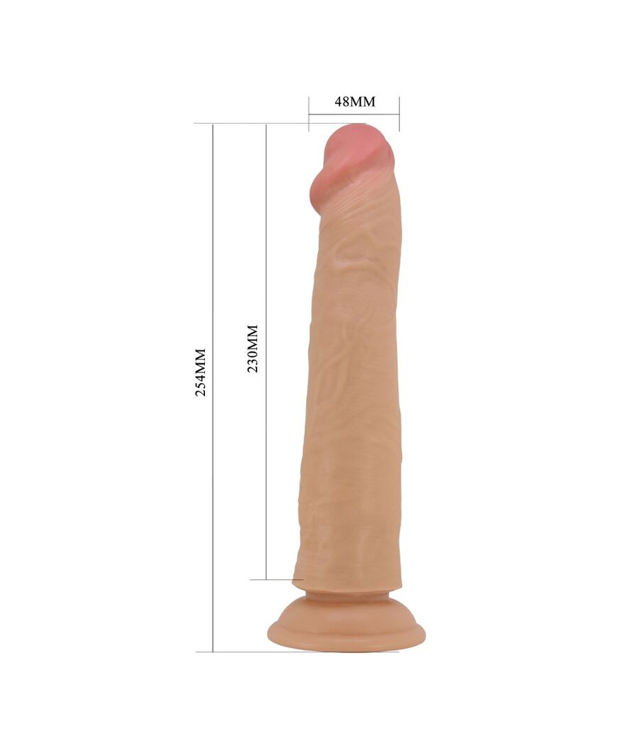 PRETTY LOVE - SHARIFE DILDO REALÍSTICO 25 CM NATURAL