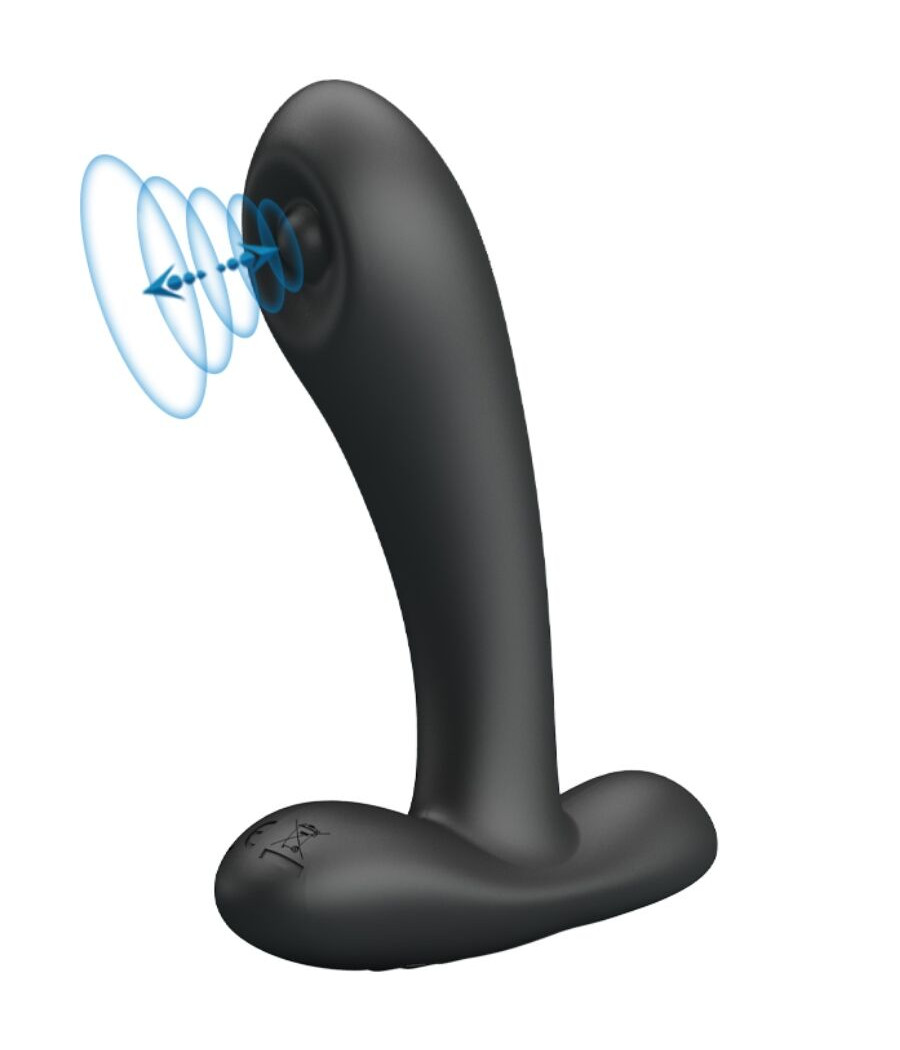 PRETTY LOVE - REMINGTON MASSAGGIATORE VIBRANTE ANALE E VAGINALE NERO