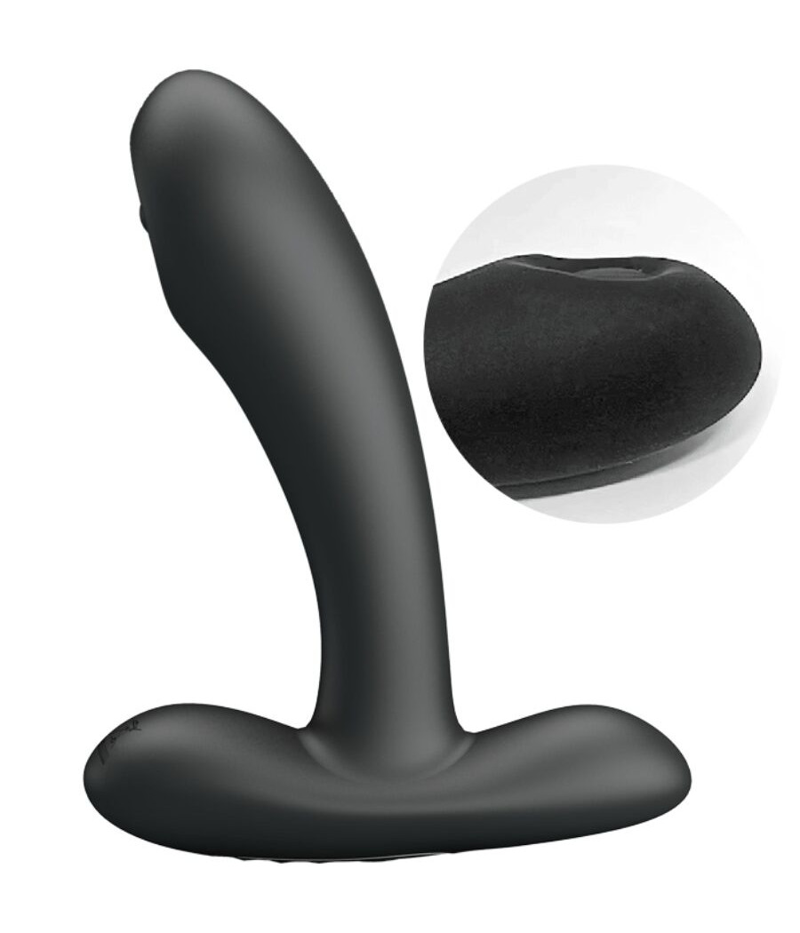 PRETTY LOVE - REMINGTON MASSAGGIATORE VIBRANTE ANALE E VAGINALE NERO