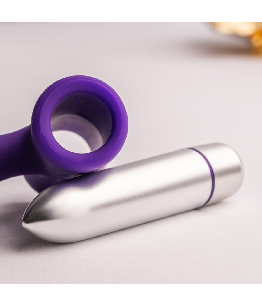 ROCKS- OFF - PETITE SENSATIONS TEAZER ANAL PLUG VIBRATOR PURPLE