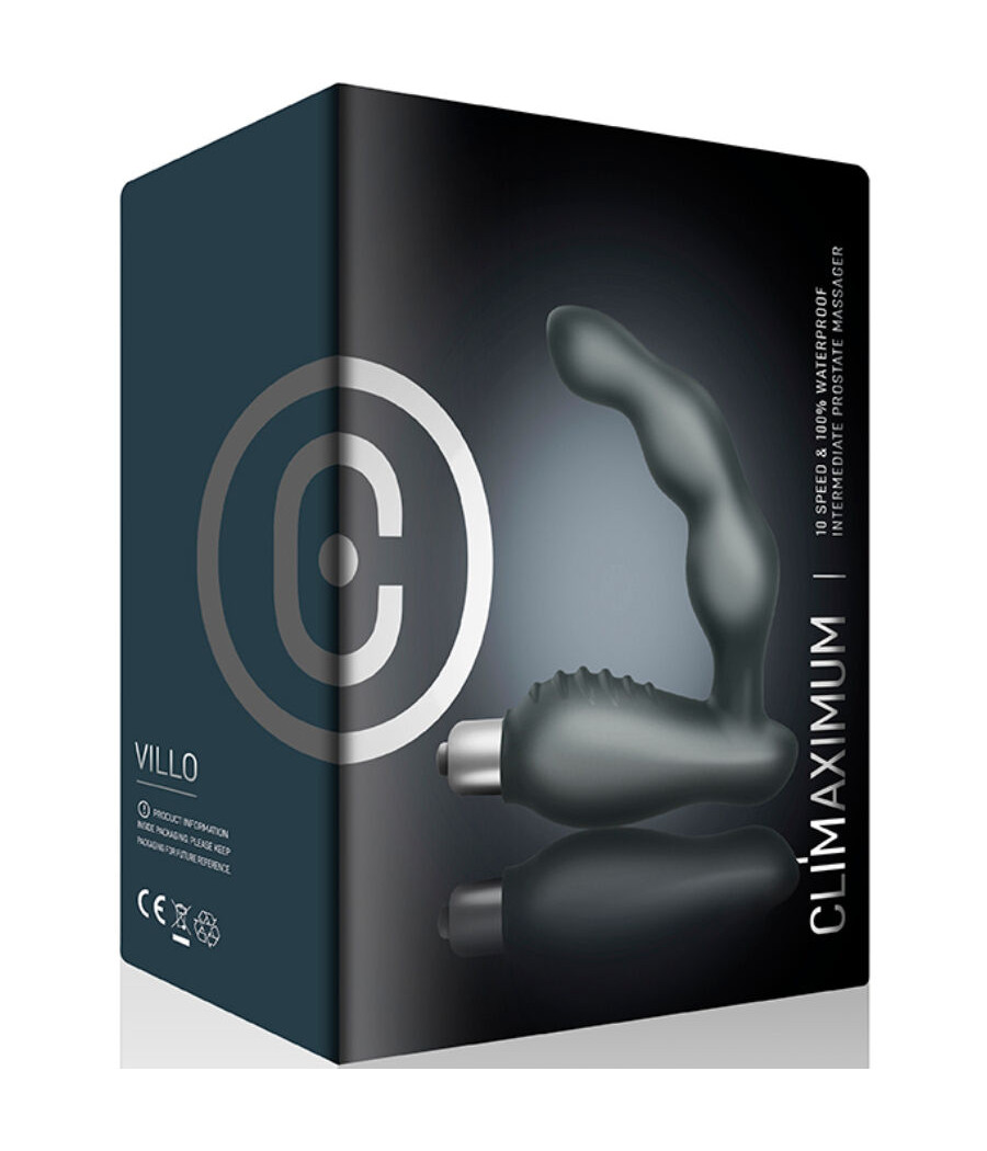 CLIMAXIMUM - VIBRATEUR PROSTATIQUE À ÉTAGES VILLO