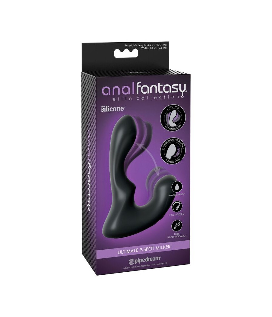 MASAJEADOR DE PRÓSTATA VIBRADOR RECARGABLE USB