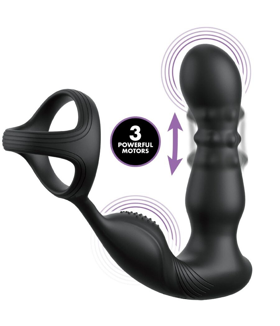 ANAL FANTASY ELITE COLLECTION - VIBRATING ANAL RING AND MASSAGER WITH REMOTE CONTROL