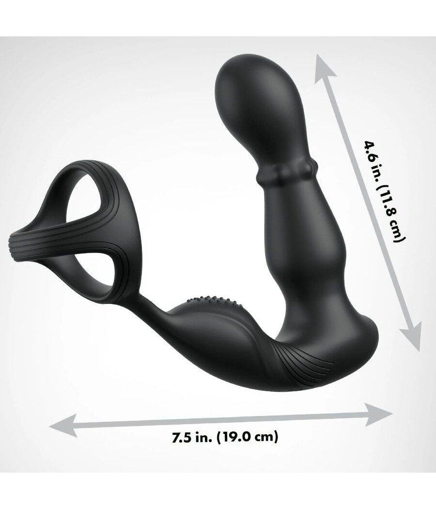 COLLEZIONE ANAL FANTASY ELITE - ANELLO ANALE VIBRANTE E MASSAGGIATORE CON TELECOMANDO