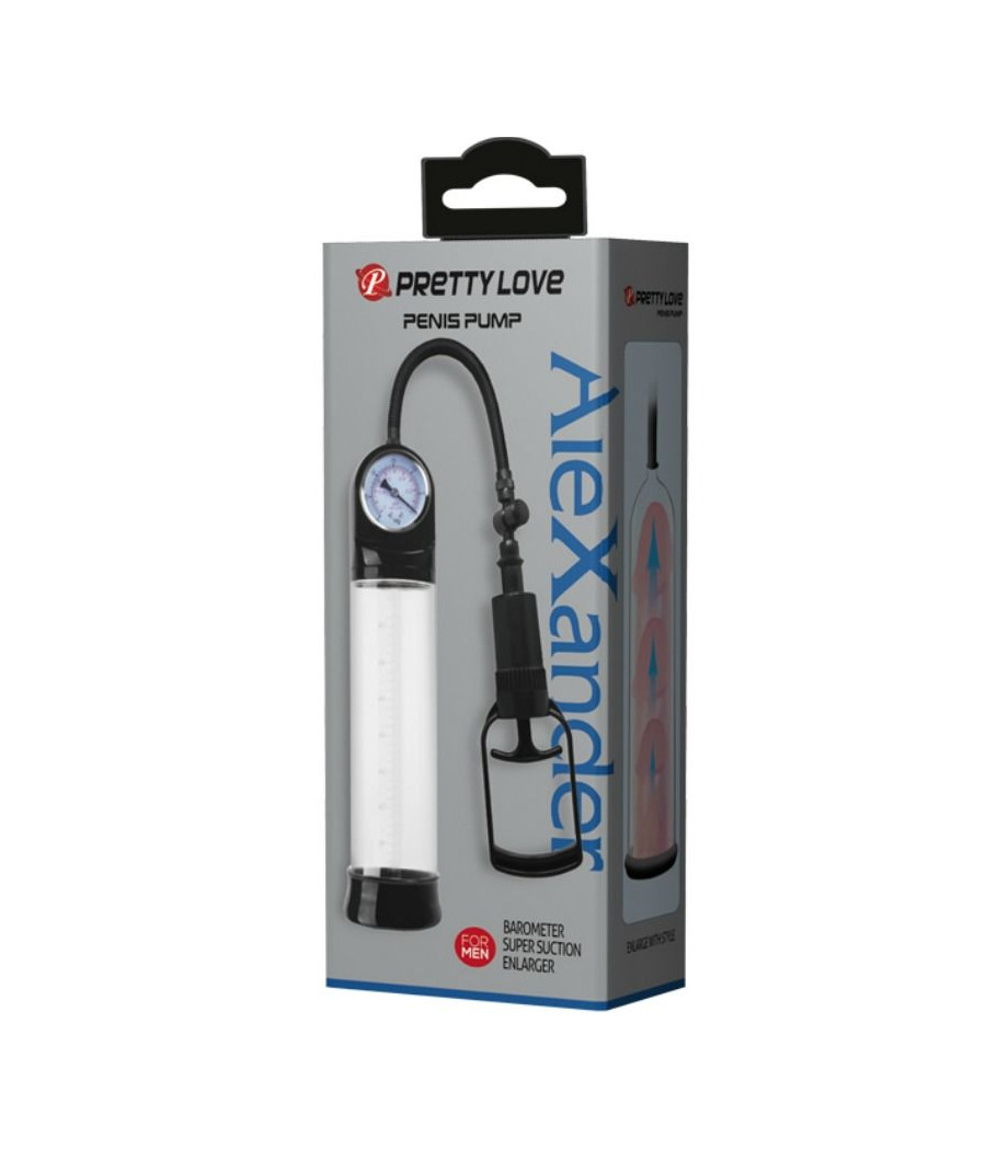 PRETTY LOVE - POMPA PER EREZIONE CON BAROMETRO