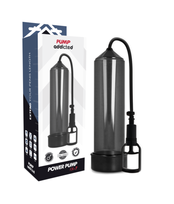 PUMP ADDICTED - BOMBA ERECCIÓN RX7 NEGRO