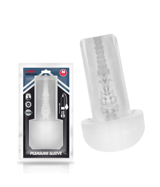 PUMP ADDICTED - PLEASURE SLEEVE MASTABADOR GRÖSSE M