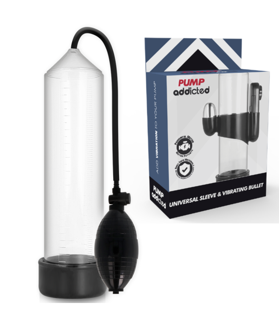 PUMP ADDICTED - RX3 TRANSPARENT VIBRATOR