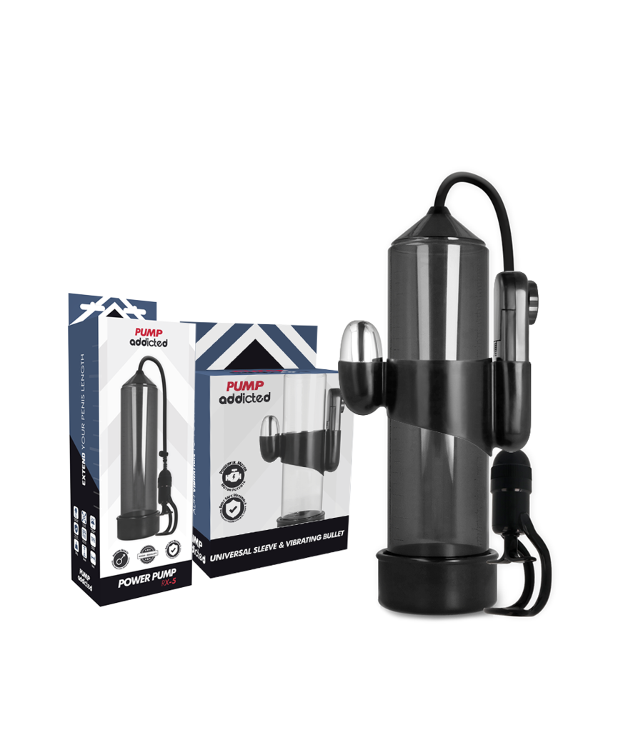 PUMP ADDICTED - VIBRATORE RX5 NERO
