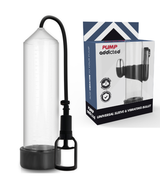 PUMP ADDICTED - TRANSPARENTER VIBRATOR RX7