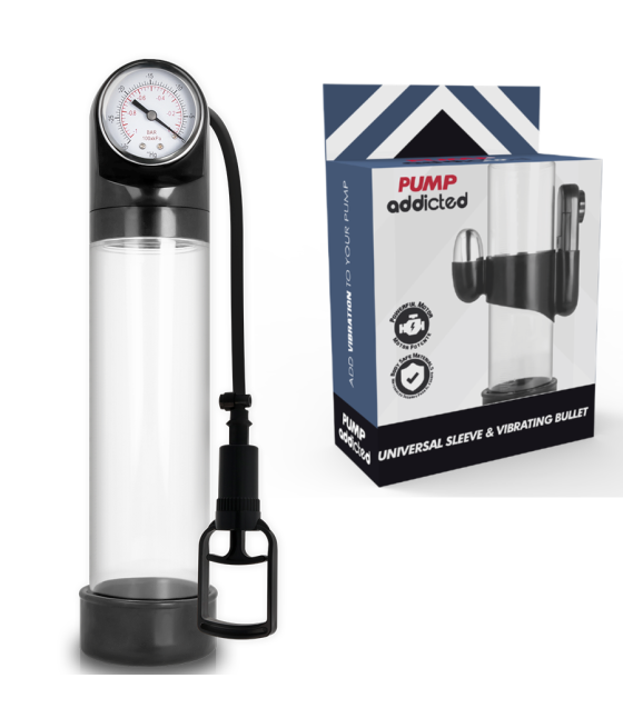 PUMP ADDICTED - RX9 TRANSPARENT VIBRATOR