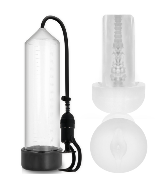 PUMP ADDICTED - RX5 TRASPARENTE CON MASTURBATORE