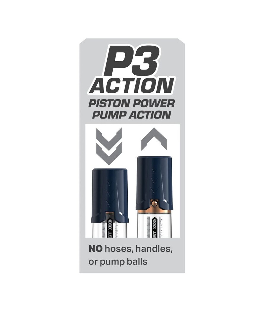 PUMP WORX - BOMBA DE ERECCION MAX BOOST AZUL