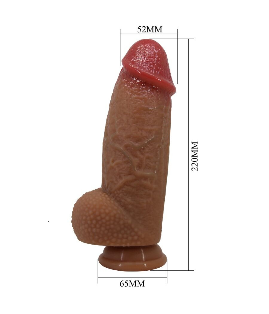 PRETTY LOVE - ACHILLE DILDO ULTRA REALÍSTICO 22 CM