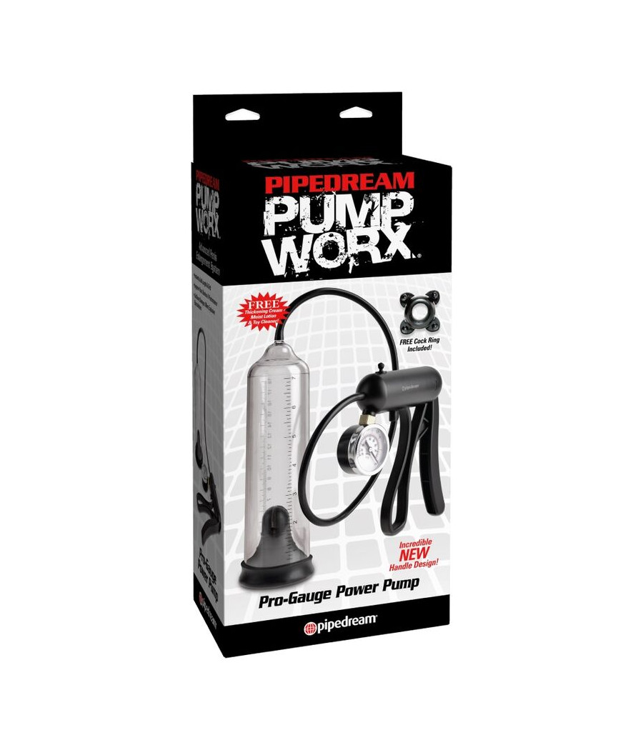 PUMP WORX - POMPA PRO-GAUGE POWER TRASPARENTE