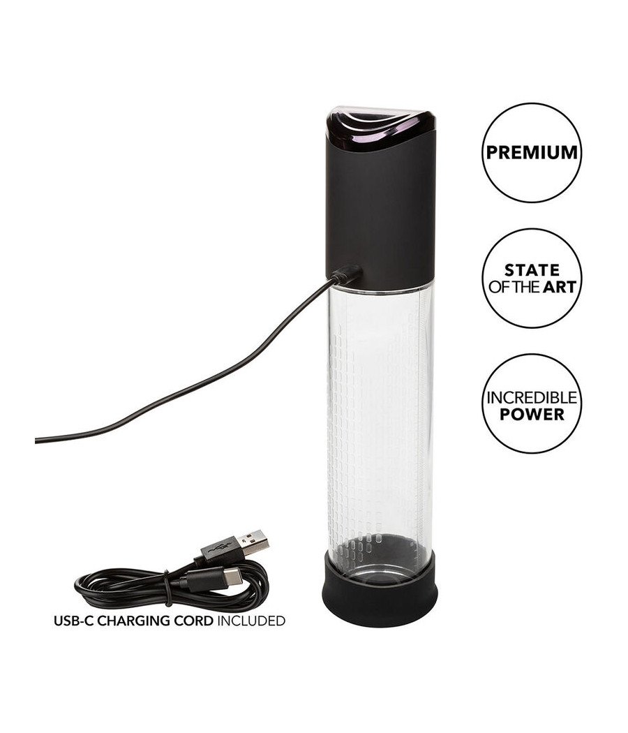 CALEXOTICS - PEAK 4-SPEED SUCTION PUMP BLACK