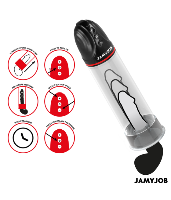 JAMYJOB - XPAND AUTOMATISCHE PUMPE 3 SAUGSTUFEN GRAU