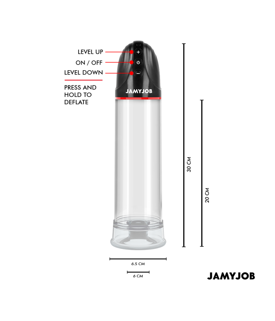 JAMYJOB - XPAND AUTOMATISCHE PUMPE 3 SAUGSTUFEN GRAU