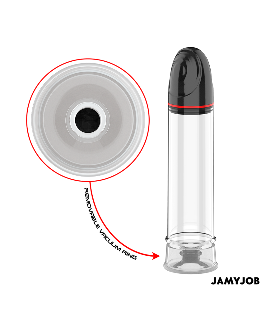 JAMYJOB - POMPA AUTOMATICA XPAND 3 LIVELLI DI ASPIRAZIONE GRIGIA