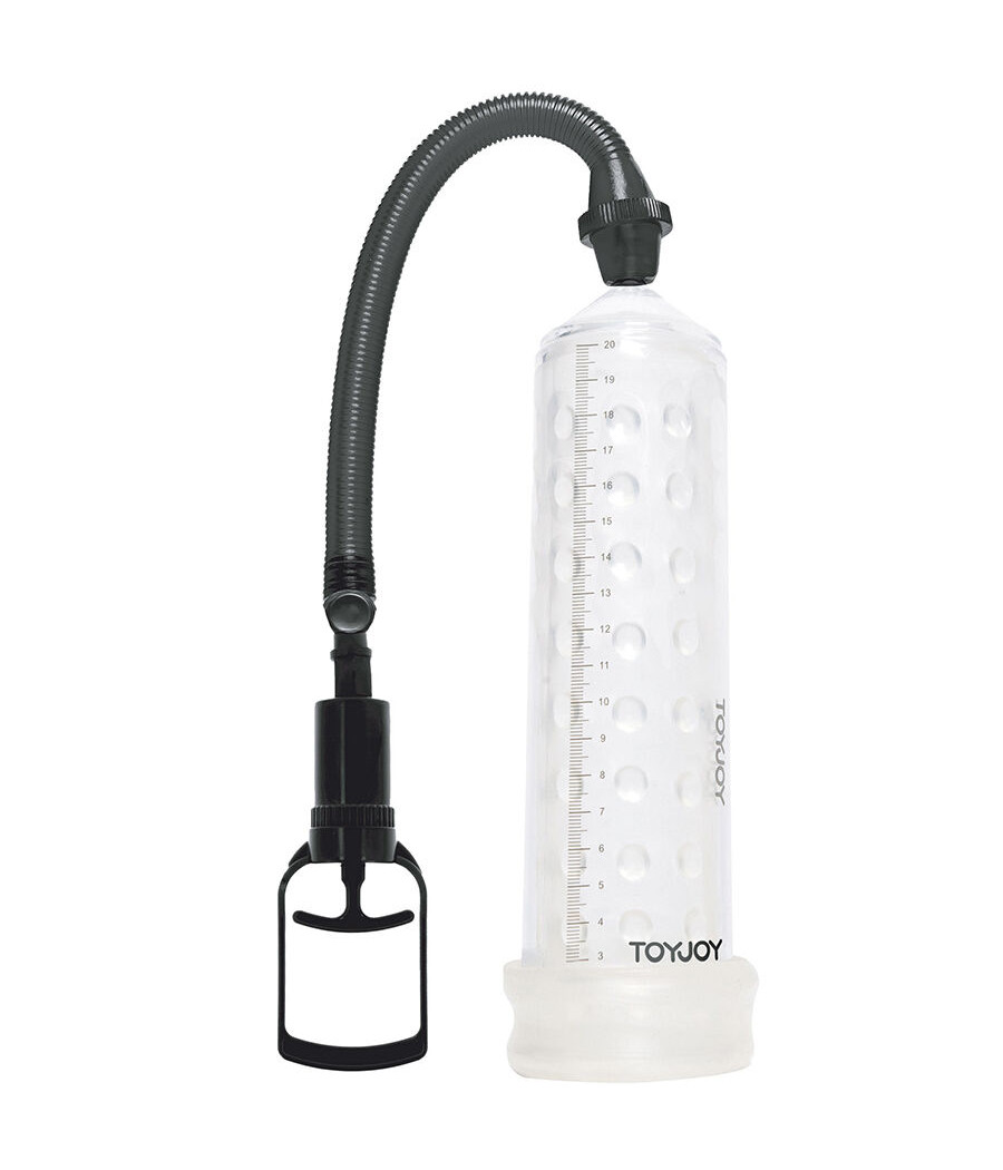 TOYJOY - POMPE DE MASSAGE PUISSANTE AVEC MANCHON TRANSPARENT