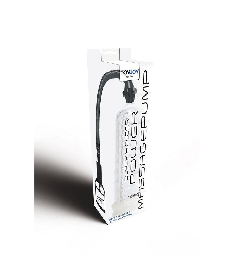 TOYJOY - POMPA PER MASSAGGI POTENTE CON MANICOTTO TRASPARENTE