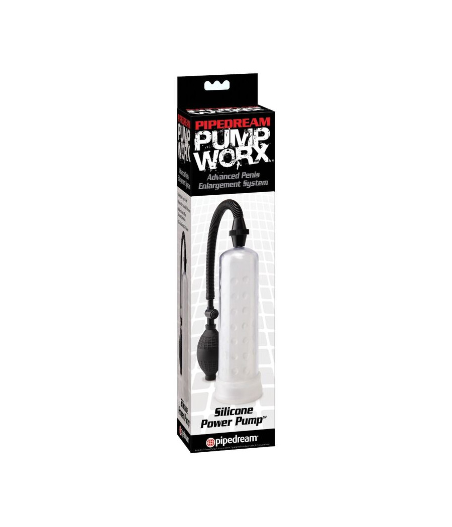 PUMP WORX - BOMBA DE ERECCION DE SILICONA TRANSPARENTE
