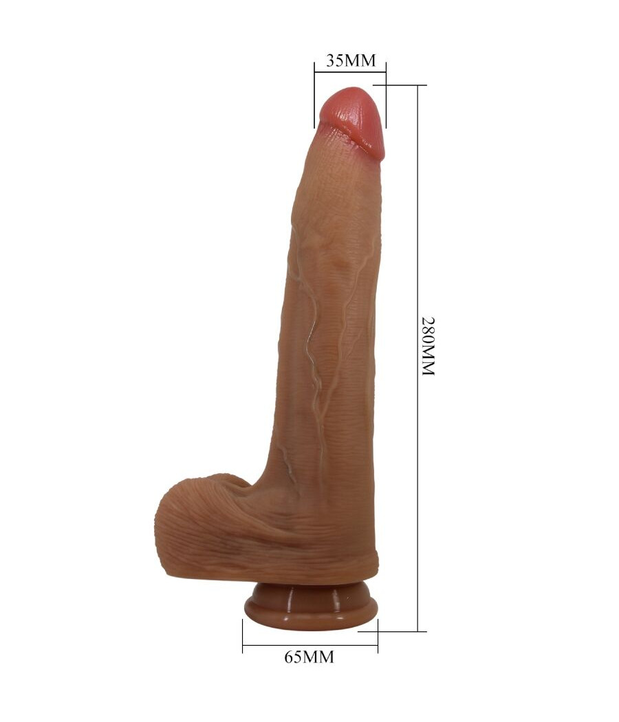 PRETTY LOVE - DILDO ULTRA REALISTICO ADLEY 28 CM