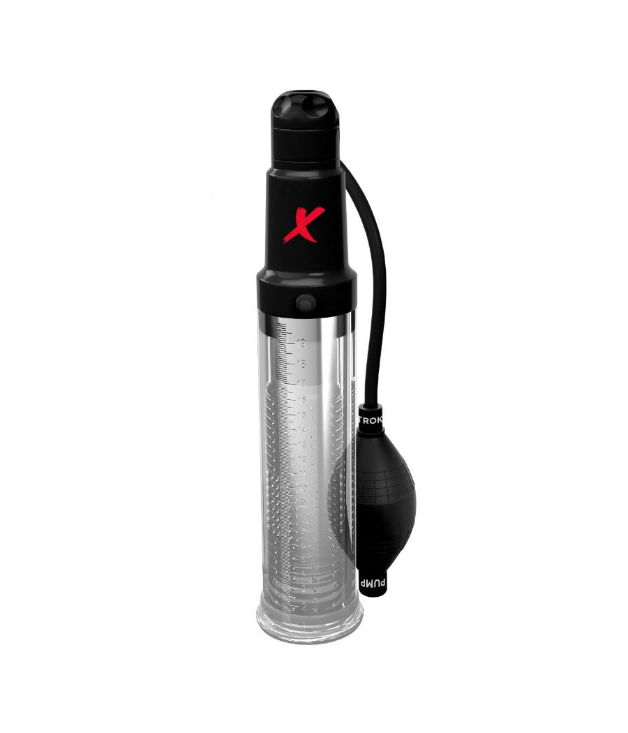 PDX ELITE - SUCK N PUMP STROKER MASTURBADOR VIBRANTE BOMBA DE SUCÇÃO