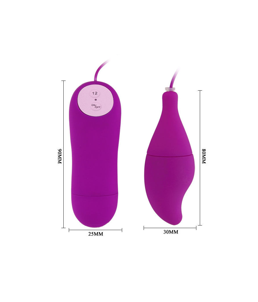 BAILE - PLEASURE SHELL12 PURPLE SAVE NEW