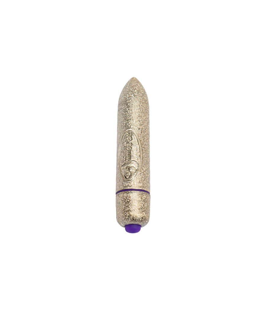 ROCKS-OFF - RO-80 MM GOLD VIBRATING BULLET 7 V