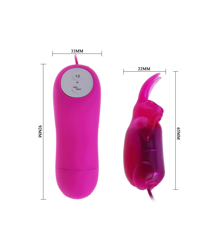 BAILE - VIBRADOR COELHO SECRETO PRETTY LOVE 12 VELOCIDADES