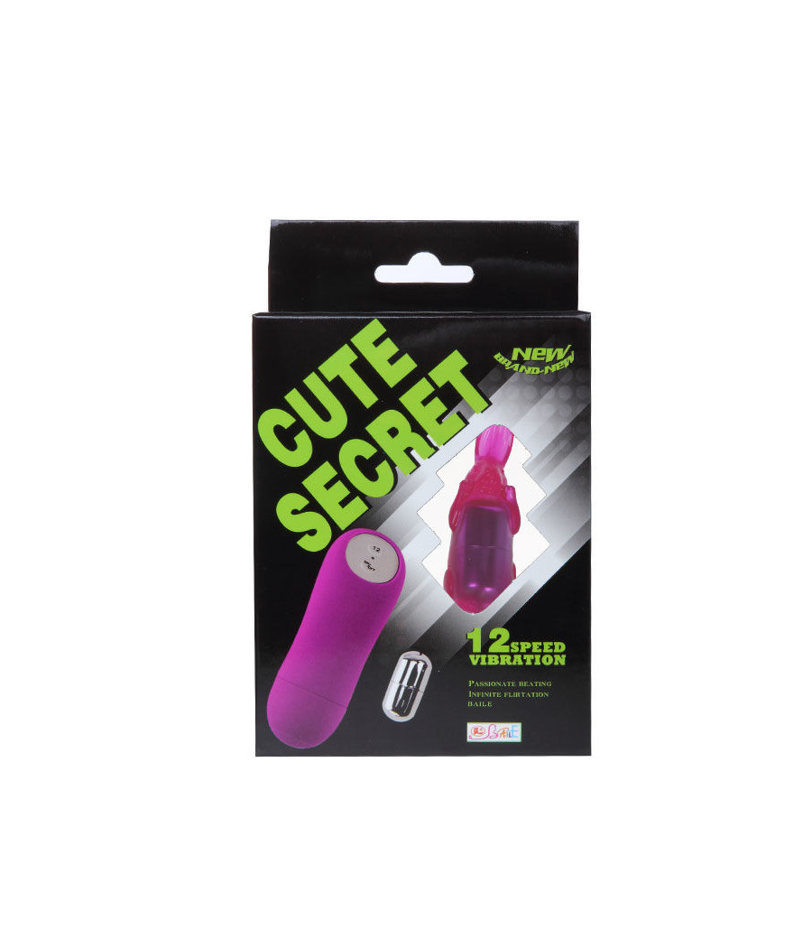 BAILE - VIBRADOR COELHO SECRETO PRETTY LOVE 12 VELOCIDADES