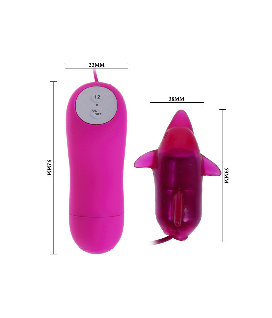 BAILE - SIMPATICO VIBRATORE DOLFIN SEGRETO 12V