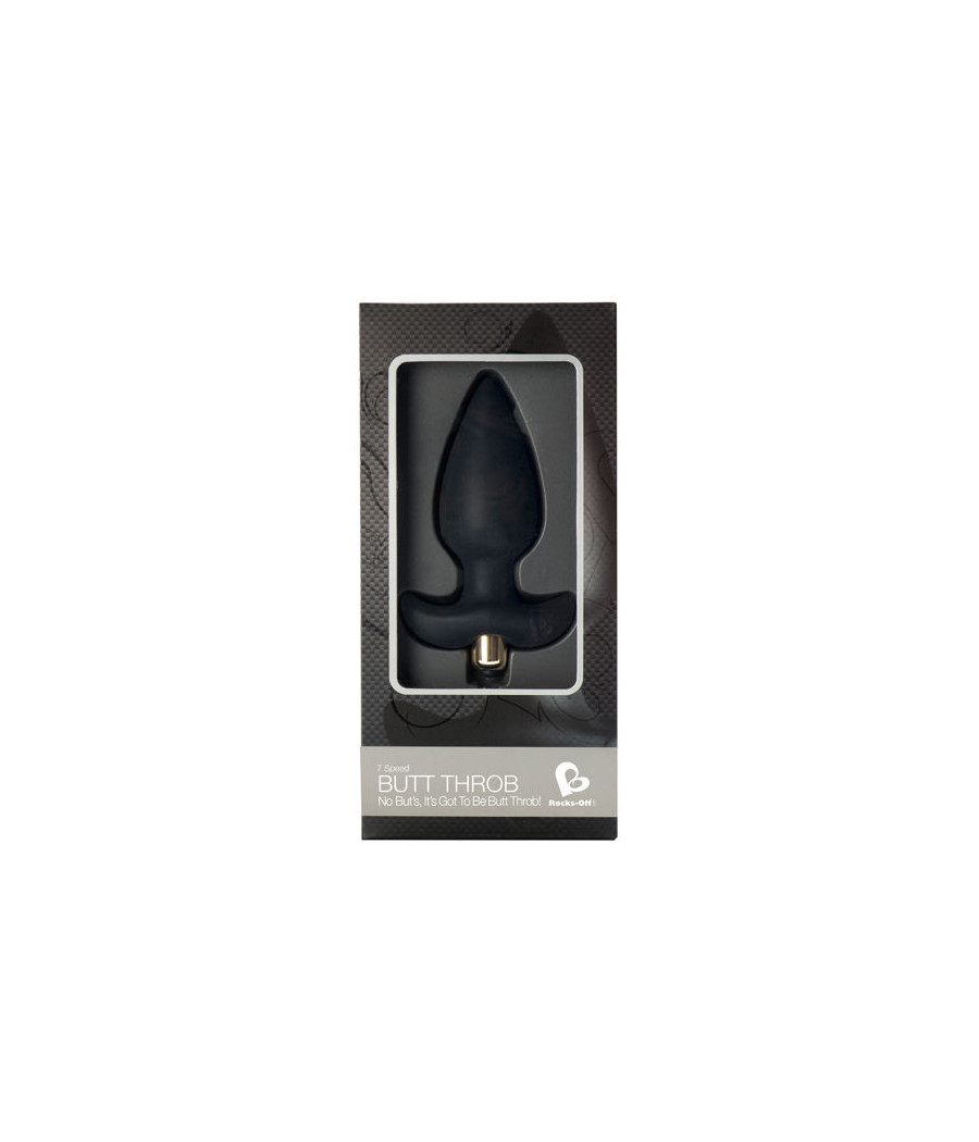 ROCKS-OFF - BUTT THROB P-POINT STIMULATOR 7 SPEEDS BLACK