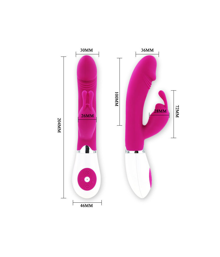 PRETTY LOVE - FLIRTATION VIBRATOR WITH RABBIT GENE