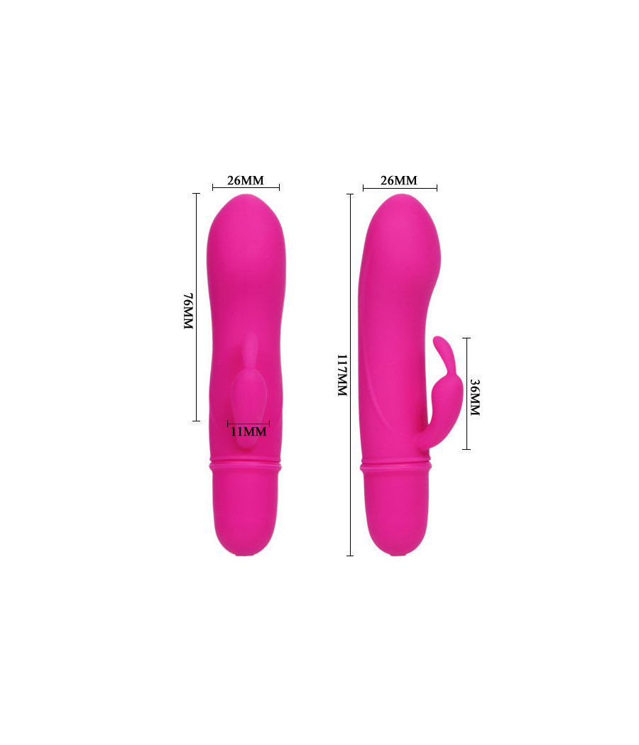 PRETTY LOVE - FLIRTATION VIBRADOR CON RABBIT CAESAR