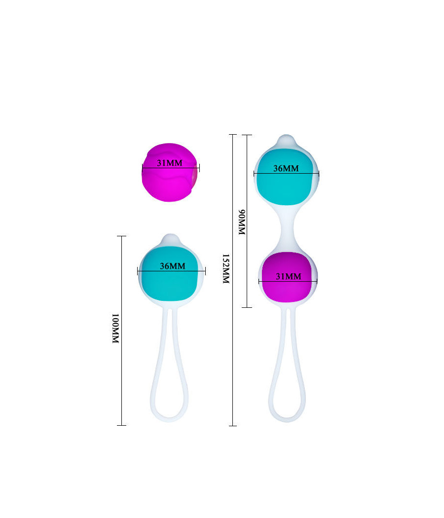 PRETTY LOVE - FLIRTATION ORGASMIC BALL DELUXE