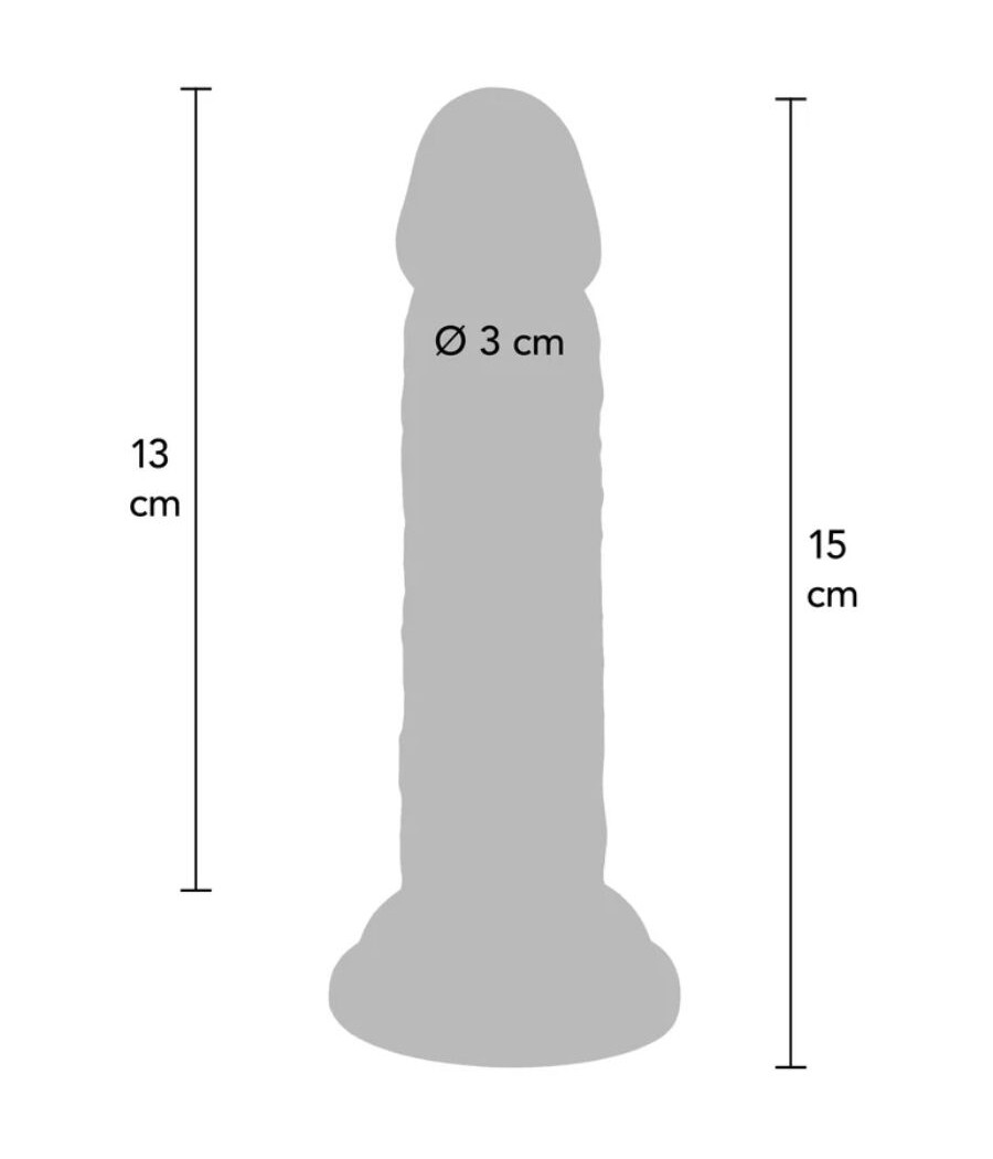 GET REAL - PENE REALISTICO DELUXE 15 CM